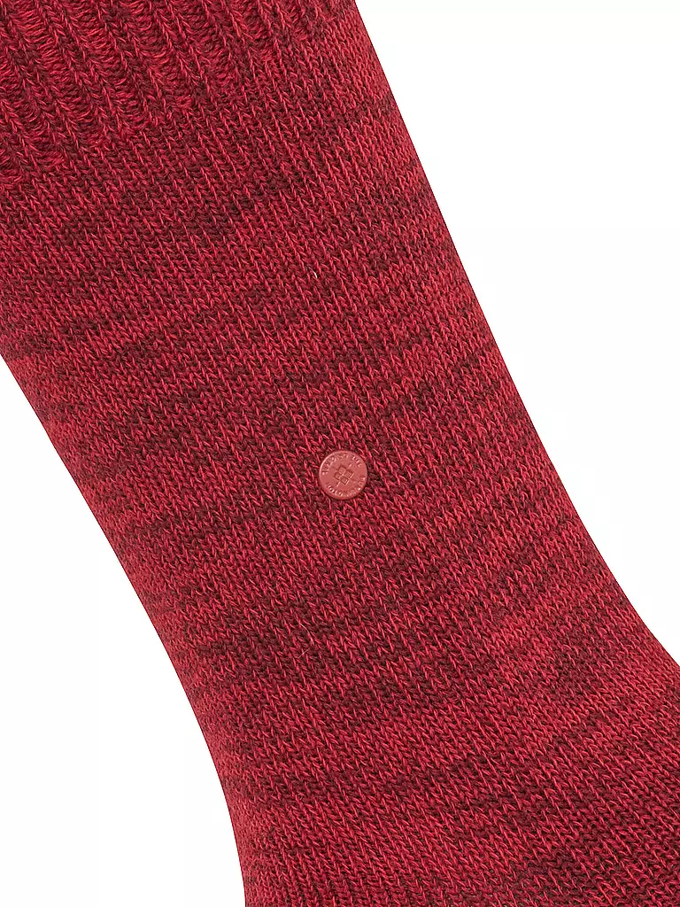 BURLINGTON | Calcetines de mujer KNITTINGHAM 36-41 clarete | Rojo oscuro
