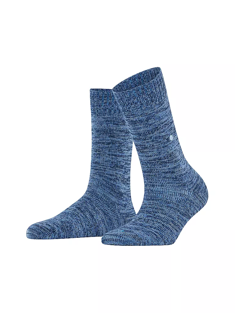 BURLINGTON | Calcetines de mujer KNITTINGHAM 36-41 royal | Azul