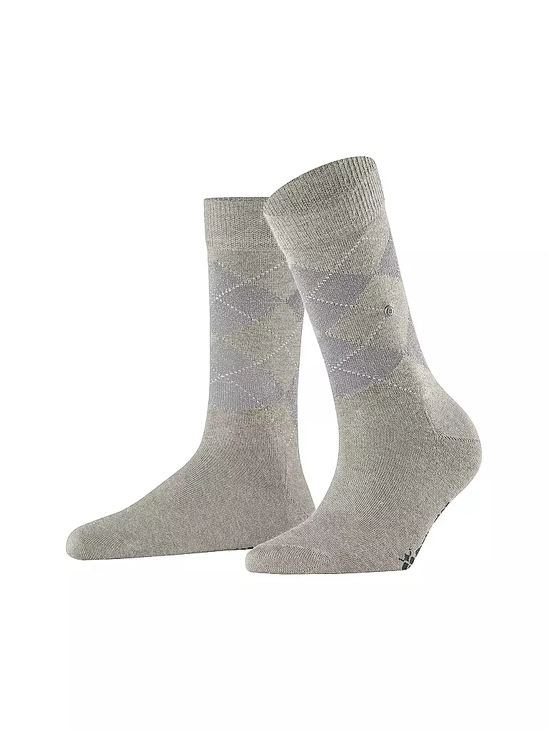 BURLINGTON | Calcetines de mujer LUREX MARYLEBONE 36-41 gris claro | Gris claro