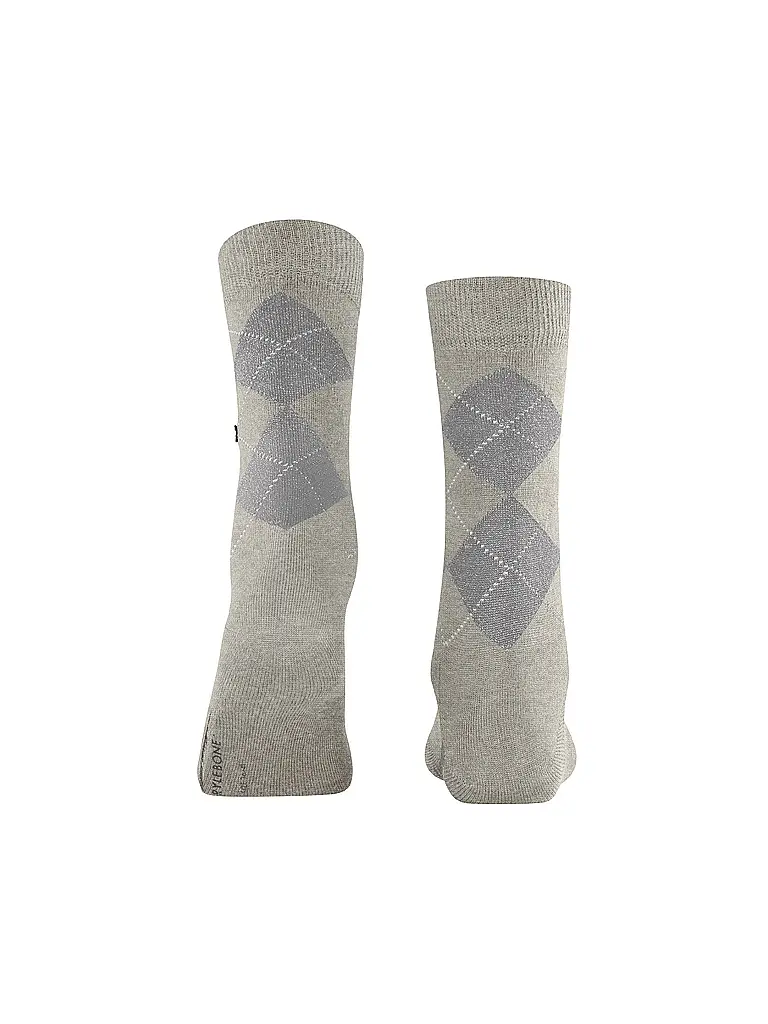 BURLINGTON | Calcetines de mujer LUREX MARYLEBONE 36-41 gris claro | Gris claro