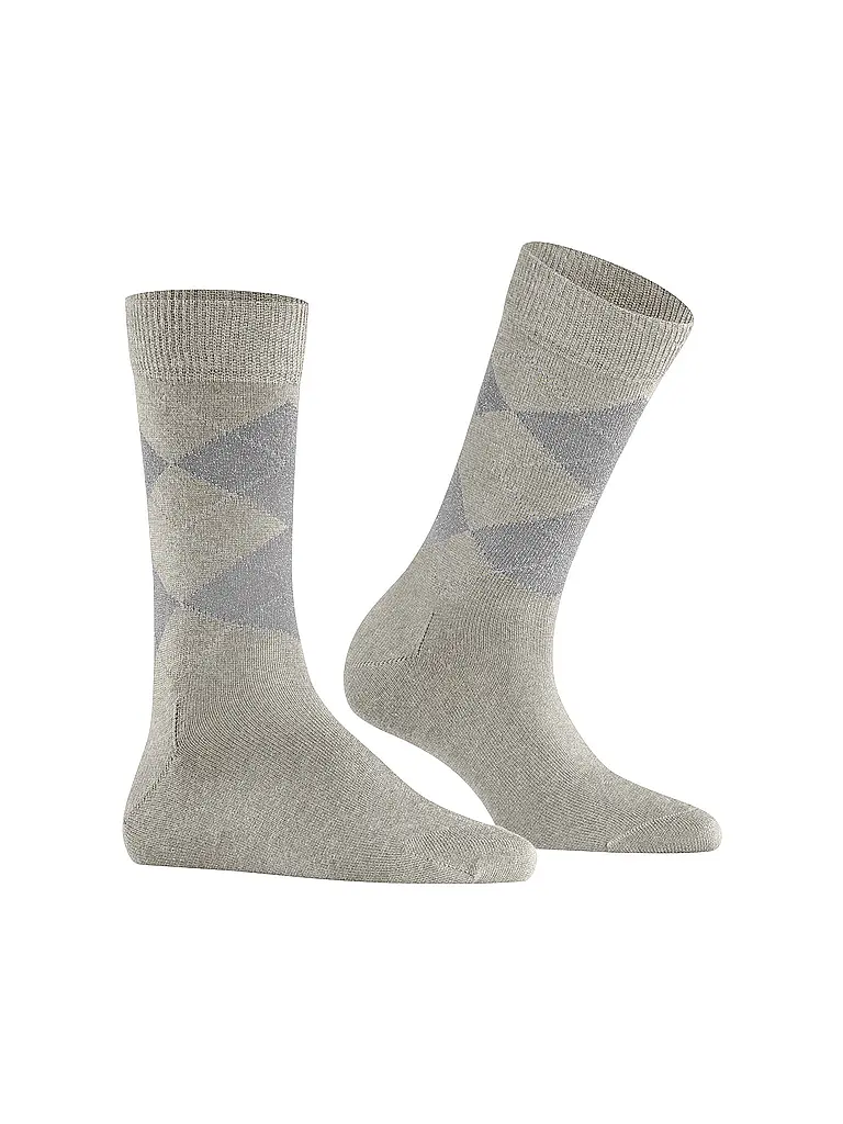 BURLINGTON | Calcetines de mujer LUREX MARYLEBONE 36-41 gris claro | Gris claro