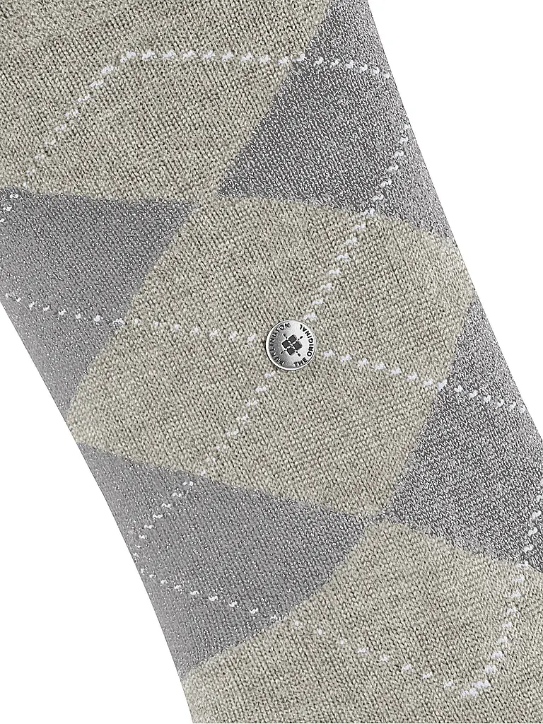 BURLINGTON | Calcetines de mujer LUREX MARYLEBONE 36-41 gris claro | Gris claro