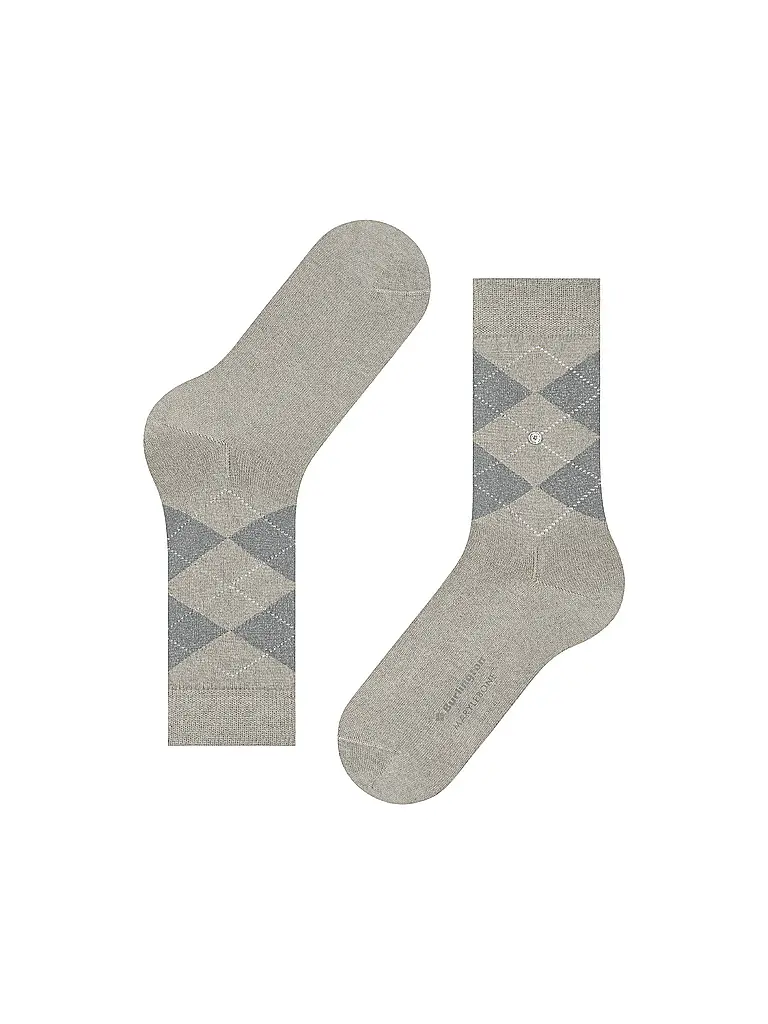 BURLINGTON | Calcetines de mujer LUREX MARYLEBONE 36-41 gris claro | Gris claro