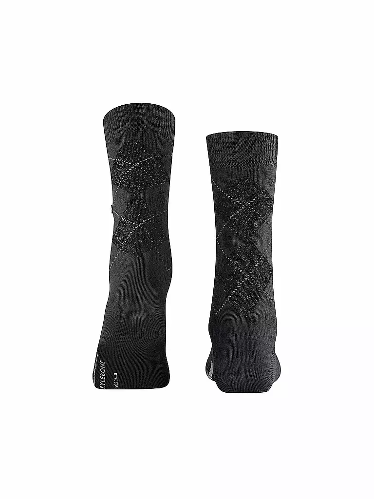 BURLINGTON | Calcetines de mujer LUREX MARYLEBONE 36-41 negro | 