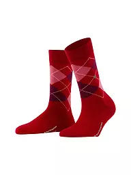 BURLINGTON | Calcetines de mujer MARYLEBONE 36-41 marino | Rojo