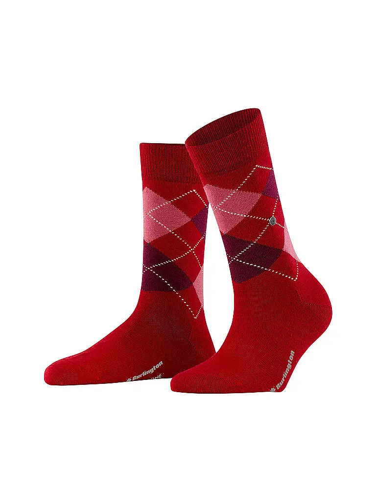BURLINGTON | Calcetines de mujer MARYLEBONE 36-41 arándano | Rojo