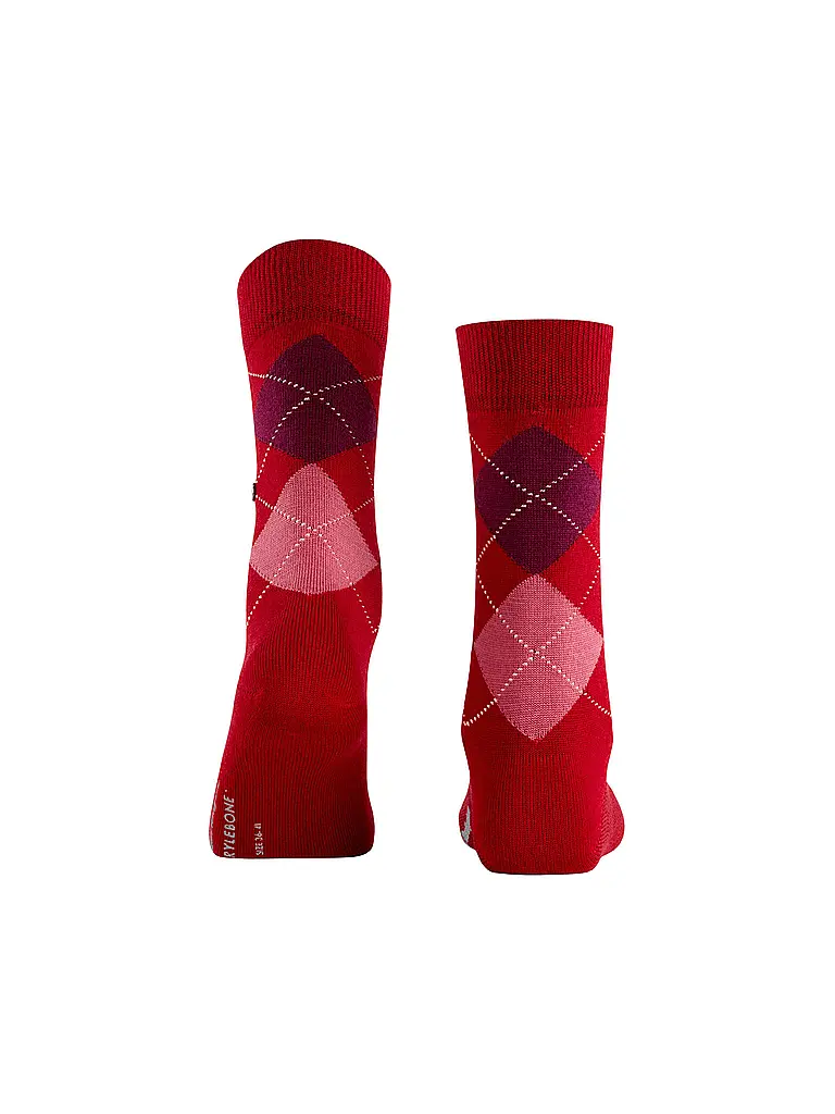 BURLINGTON | Calcetines de mujer MARYLEBONE 36-41 arándano | Rojo