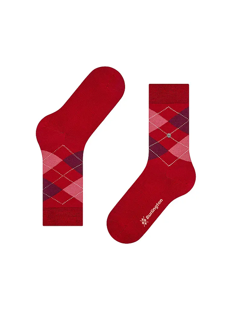 BURLINGTON | Calcetines de mujer MARYLEBONE 36-41 arándano | Rojo