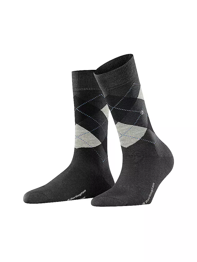 BURLINGTON | Calcetines de mujer MARYLEBONE 36-41 asfalto mel | Gris