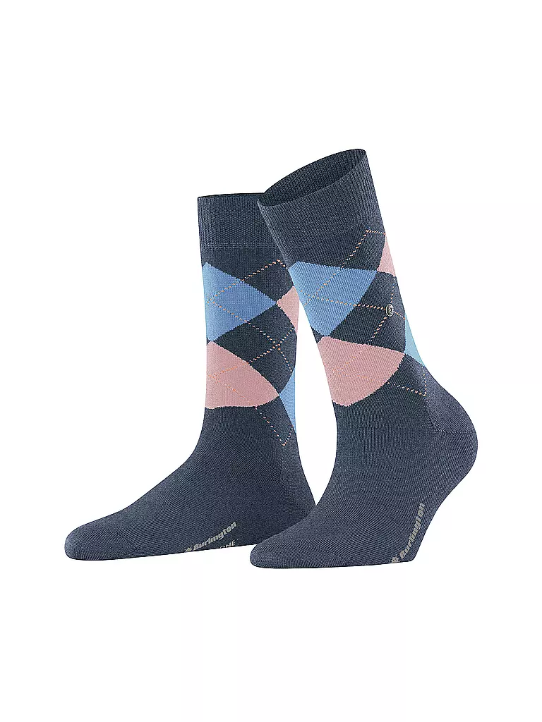 BURLINGTON | Calcetines de mujer MARYLEBONE 36-41 azul oscuro mel | Azul