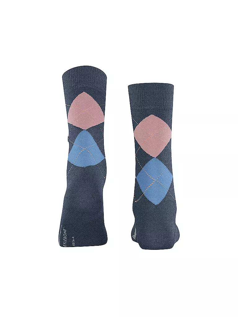 BURLINGTON | Calcetines de mujer MARYLEBONE 36-41 azul oscuro mel | 