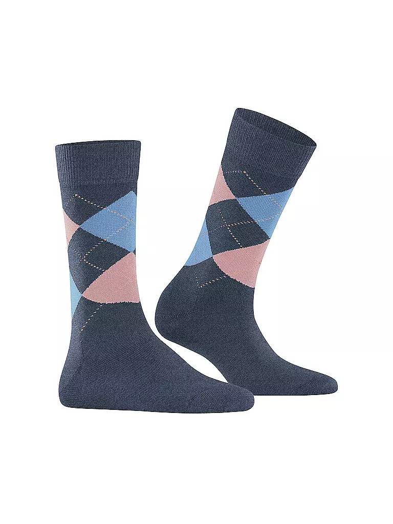 BURLINGTON | Calcetines de mujer MARYLEBONE 36-41 azul oscuro mel | 