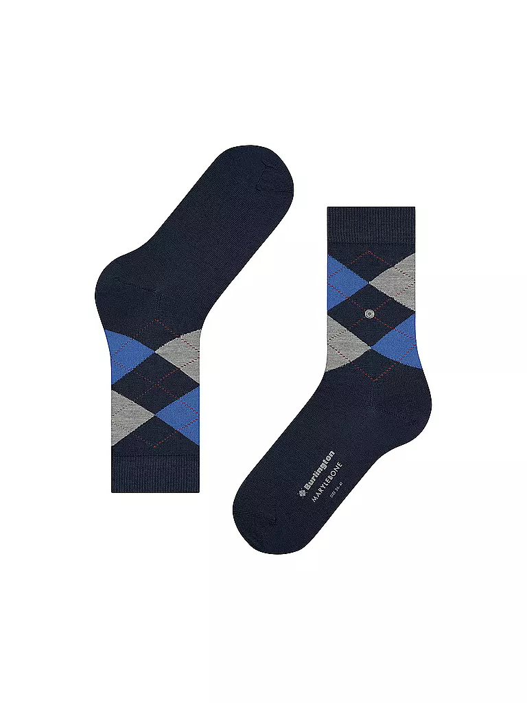 BURLINGTON | Calcetines de mujer MARYLEBONE 36-41 marino | 