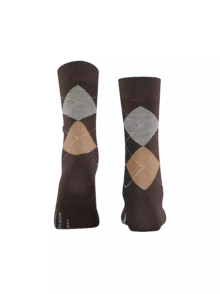 BURLINGTON | Calcetines de mujer MARYLEBONE 36-41 marrón oscuro | Marrón