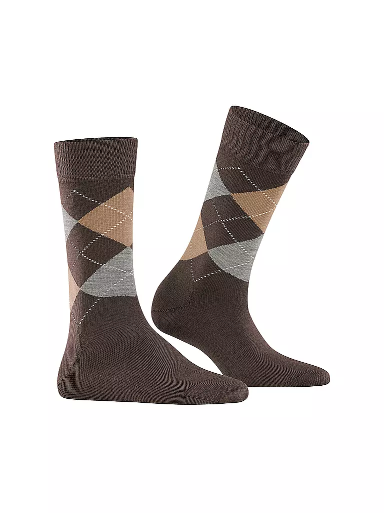 BURLINGTON | Calcetines de mujer MARYLEBONE 36-41 marrón oscuro | Marrón