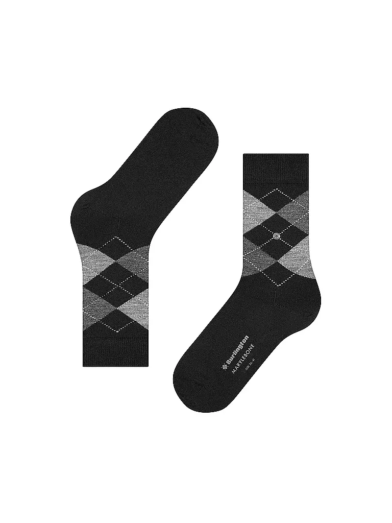 BURLINGTON | Calcetines de mujer MARYLEBONE 36-41 negro | Negro