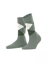 BURLINGTON | Calcetines de mujer MARYLEBONE 36-41 marino | Verde claro
