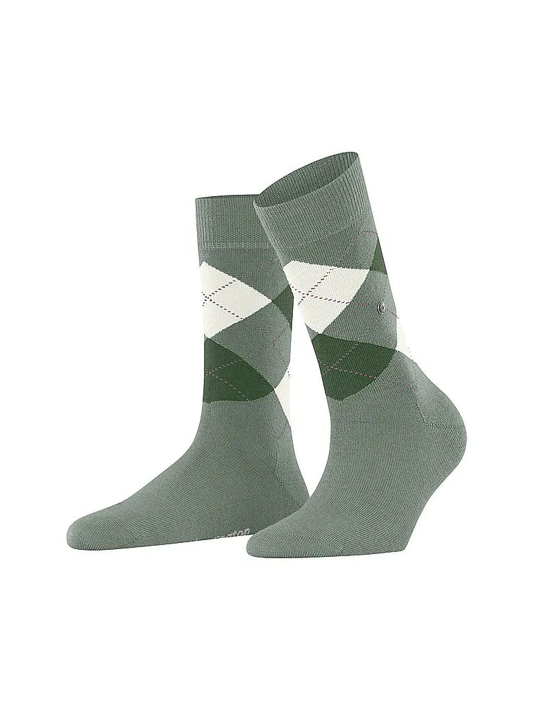 BURLINGTON | Calcetines de mujer MARYLEBONE 36-41 salvia | Verde claro