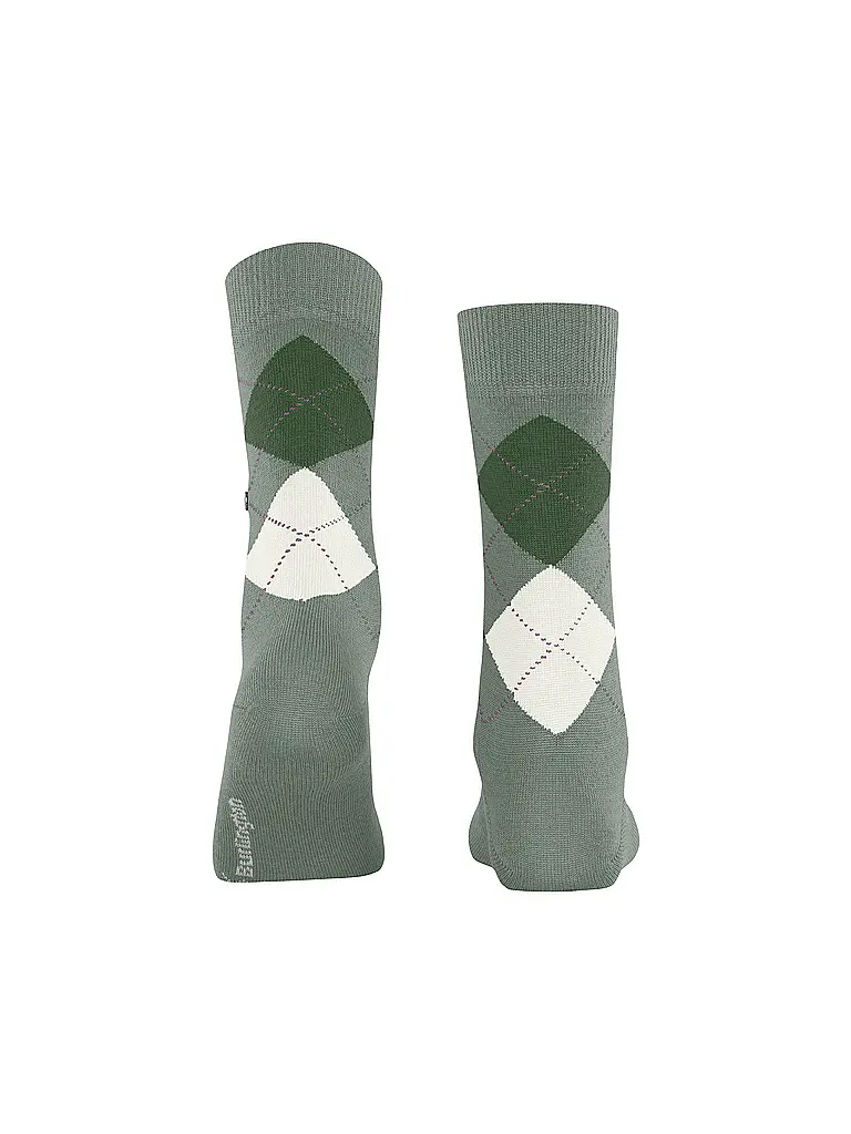 BURLINGTON | Calcetines de mujer MARYLEBONE 36-41 salvia | 
