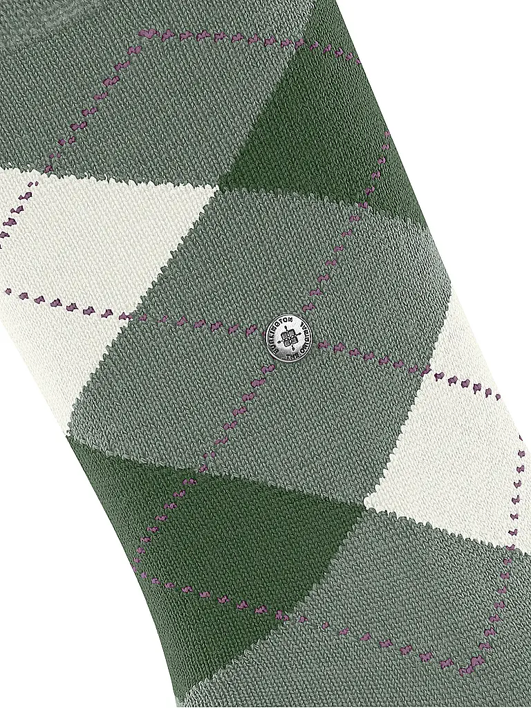 BURLINGTON | Calcetines de mujer MARYLEBONE 36-41 salvia | 