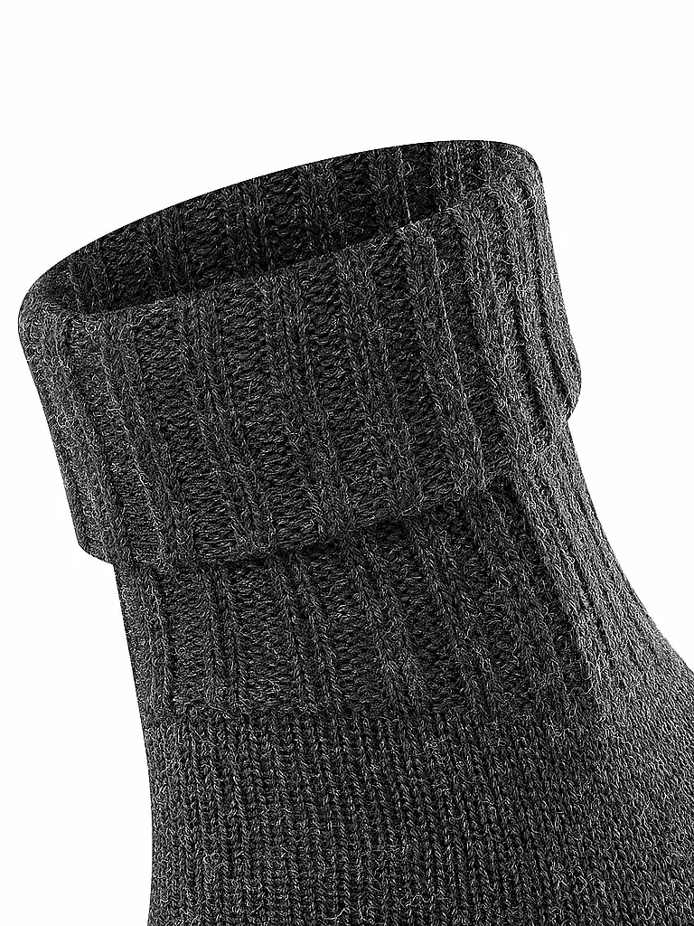 BURLINGTON | Calcetines de mujer PLYMOUTH 36-41 antracita jaspeado | Gris