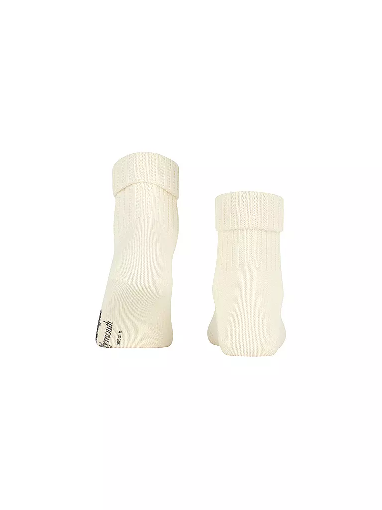 BURLINGTON | Calcetines de mujer PLYMOUTH 36-41 blanco lana | 