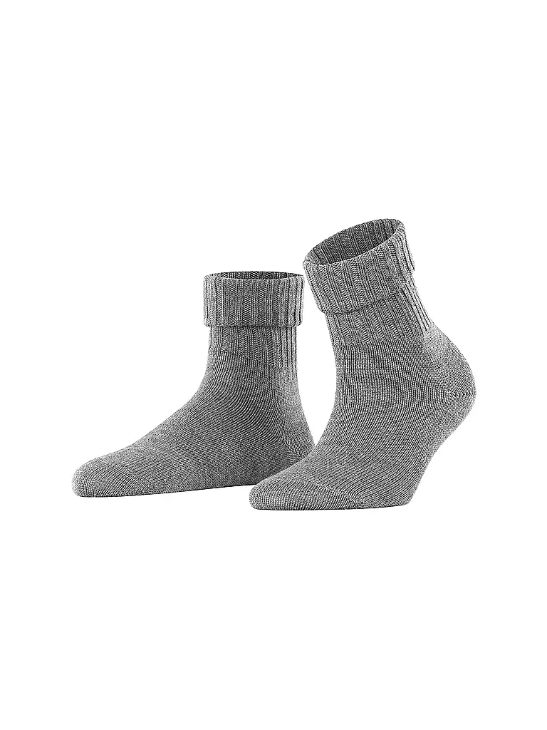 BURLINGTON | Calcetines de mujer PLYMOUTH 36-41 gris oscuro | Gris