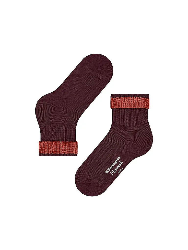 BURLINGTON | Calcetines de mujer PLYMOUTH 36-41 vino | 