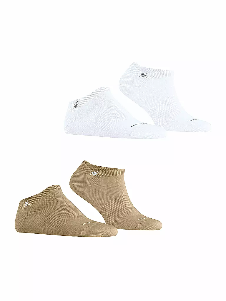 BURLINGTON | Calcetines deportivos para hombre EVERYDAY, paquete de 2, 40-46 sésamo | 