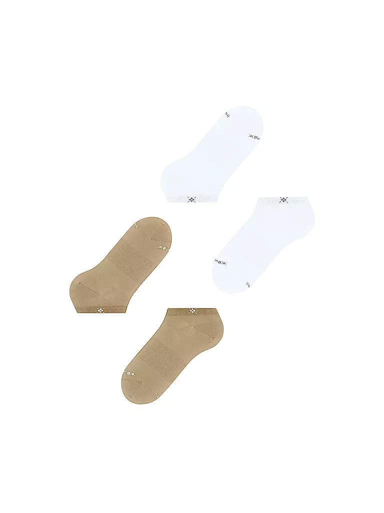 BURLINGTON | Calcetines deportivos para hombre EVERYDAY, paquete de 2, 40-46 sésamo | 