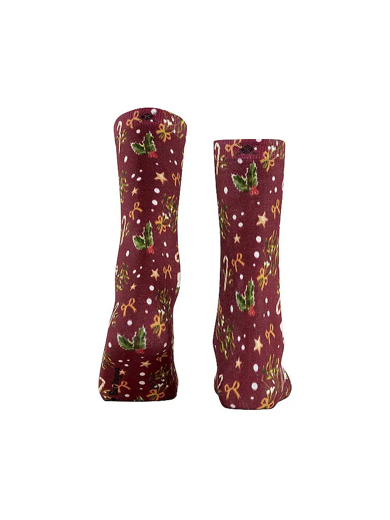 BURLINGTON | Calcetines FANCY CHRISTMAS 36-41 wine | 