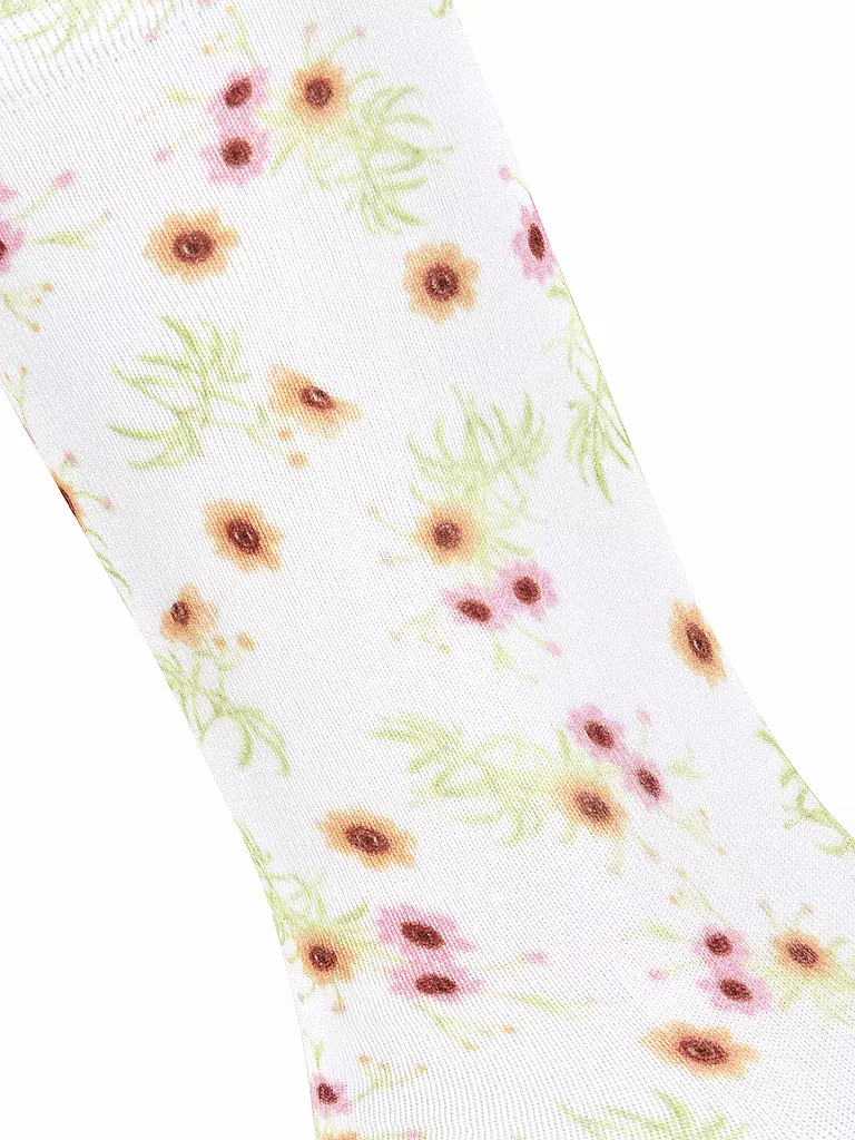 BURLINGTON | Calcetines FLORAL ROMANCE 36-41 blanco | 