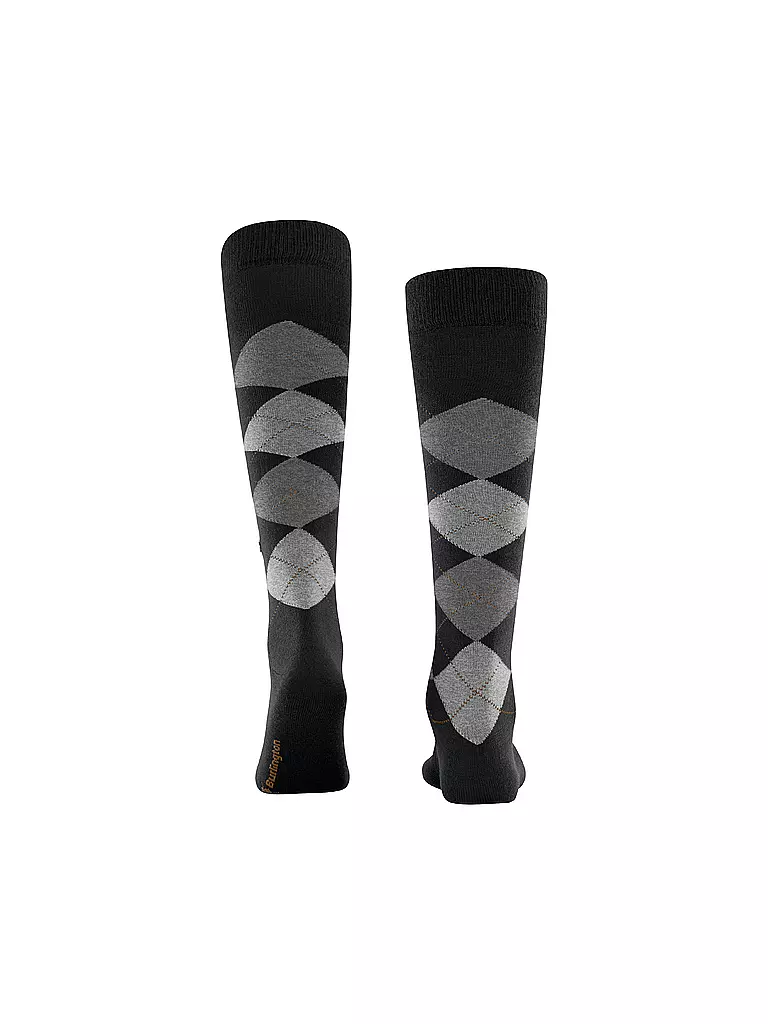 BURLINGTON | Calcetines hasta la rodilla EDINBURGH 40-46 negros para hombre | 