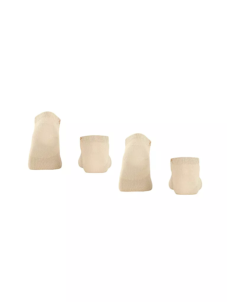 BURLINGTON | Calcetines invisibles de mujer, paquete de 2, EVERYDAY 36-41 sandstone | 