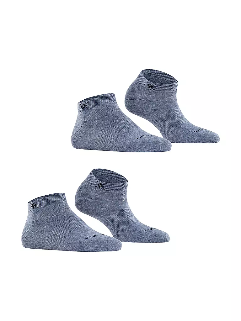 BURLINGTON | Calcetines invisibles de mujer, paquete de 2. EVERYDAY 36-41 light jeans | 