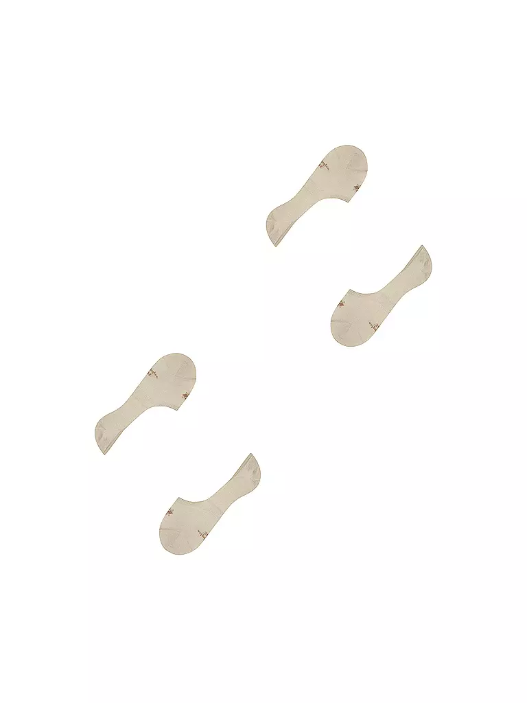 BURLINGTON | Calcetines invisibles para hombre EVERYDAY, paquete de 2, grava | 