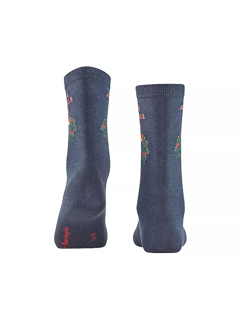 BURLINGTON | Calcetines JINGLE BELLS 36-41 marino |
