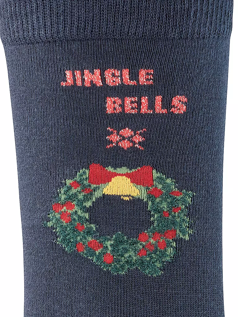 BURLINGTON | Calcetines JINGLE BELLS 36-41 marino |