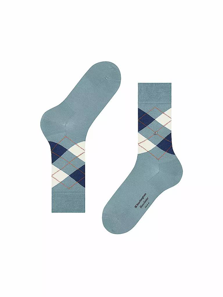 BURLINGTON | Calcetines para hombre 40-46 MANCHESTER fresco | 
