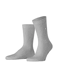 BURLINGTON | Calcetines de hombre BOND STREET 40-46 negro | Gris claro
