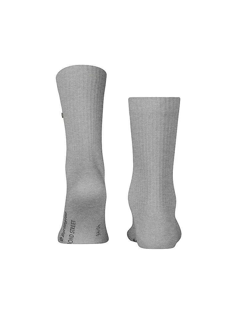 BURLINGTON | Calcetines para hombre BOND STREET 40-46 gris jaspeado | 