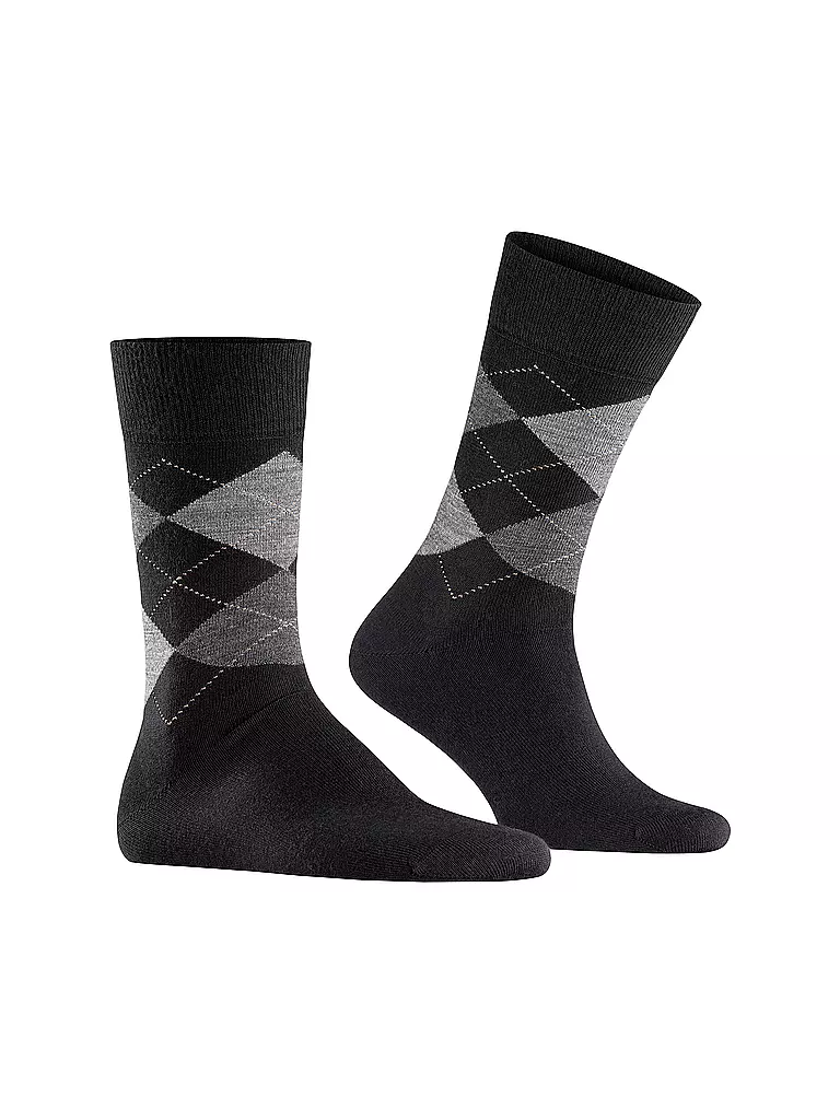 BURLINGTON | Calcetines para hombre EDINBURGH negro | Negro