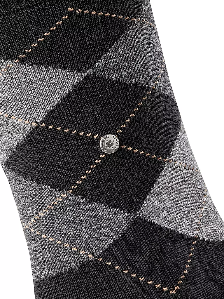 BURLINGTON | Calcetines para hombre EDINBURGH negro | Negro
