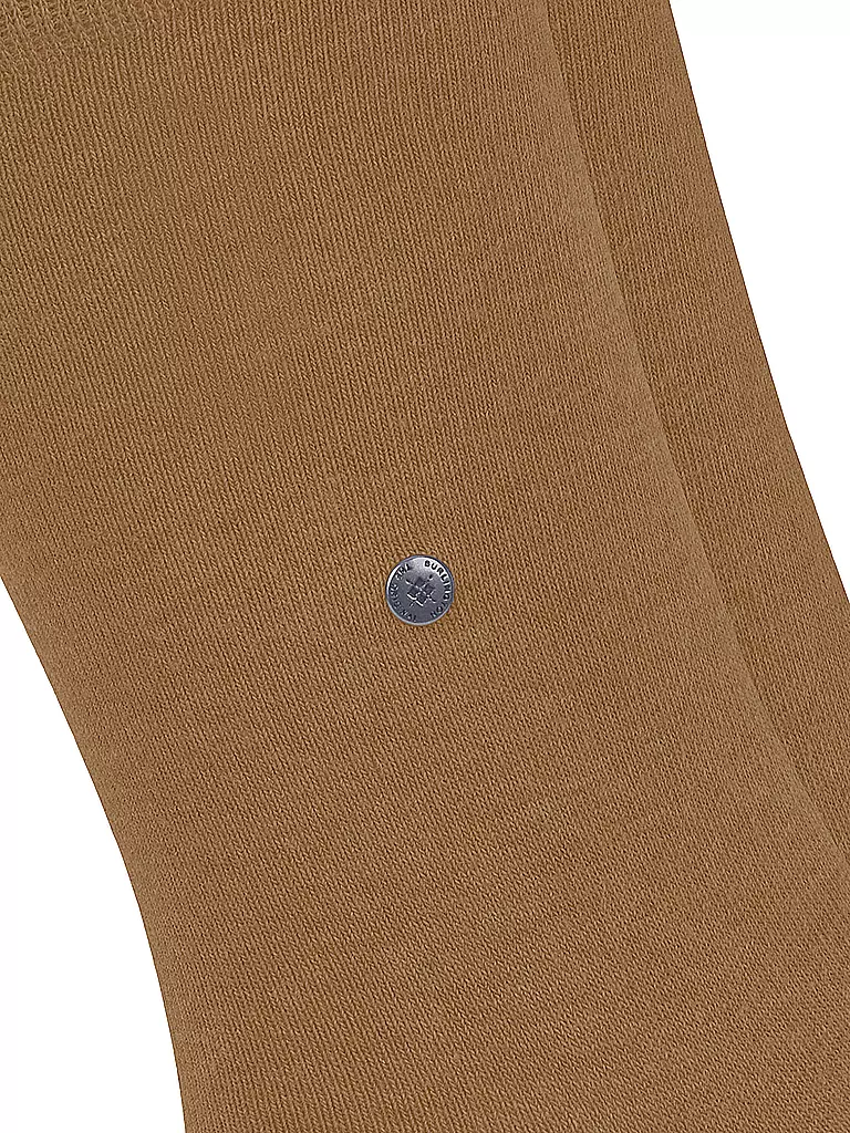 BURLINGTON | Calcetines para hombre EVERYDAY, paquete de 2, talla 40-46, azúcar moreno | Camel