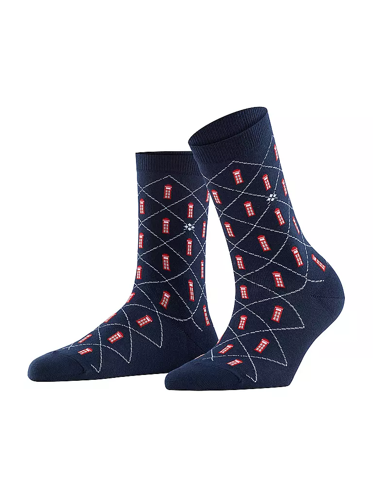 BURLINGTON | Calcetines PHONE BOOTH marino | Azul oscuro
