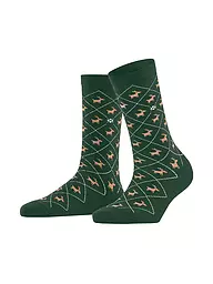 BURLINGTON | Calcetines REINDEER 36-41 eucalyptus | Verde