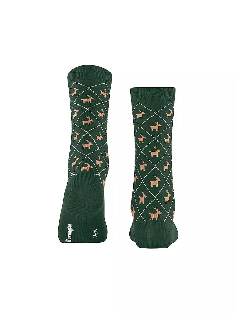 BURLINGTON | Calcetines REINDEER 36-41 eucalyptus | Verde