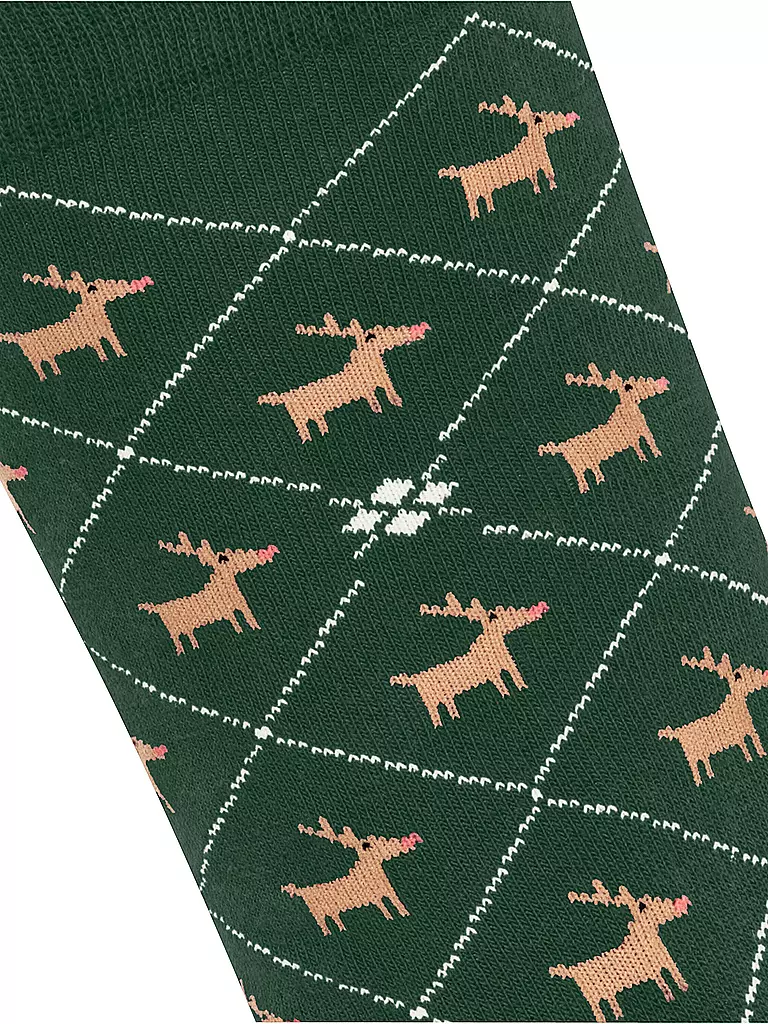 BURLINGTON | Calcetines REINDEER 36-41 eucalyptus | Verde