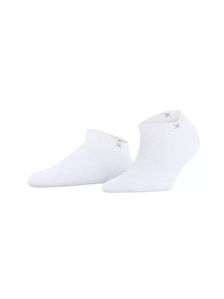 BURLINGTON | Calcetines sneaker para mujer 36-41 SOHO VIBES white | Blanco