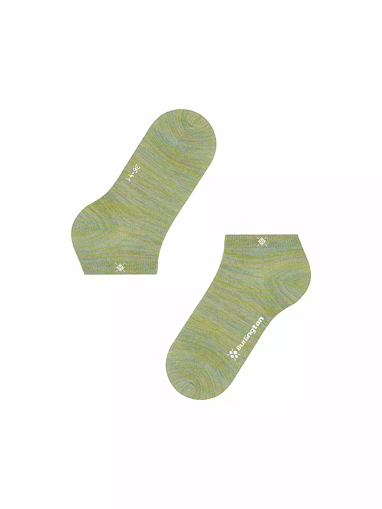 BURLINGTON | Damen Sneaker Socken 36-41 SOHO VIBES after Eight | Verde